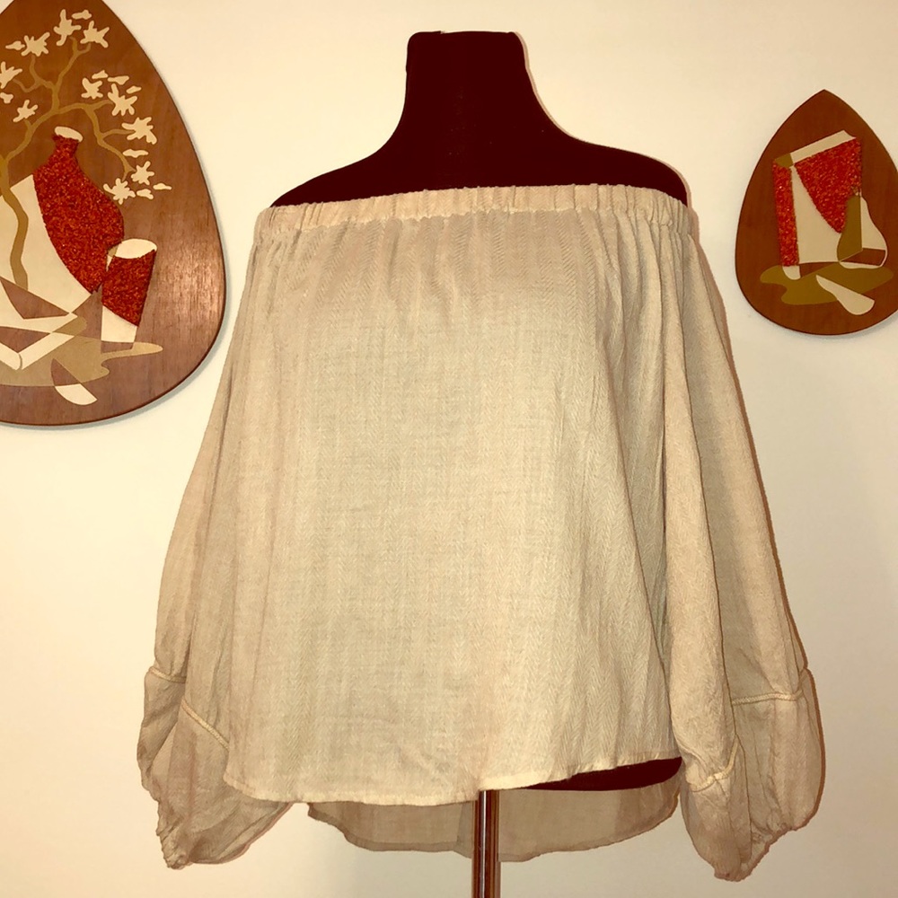 Off the shoulder blouse
